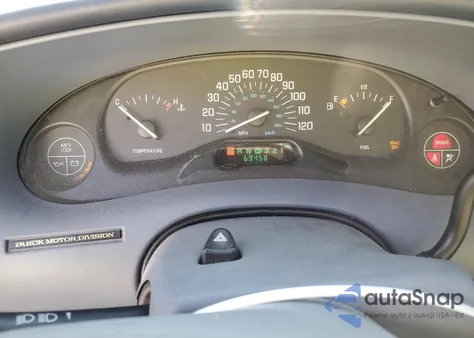 1999 Buick Century Custom from USA, damaged, VIN 2G4WS52M7X1481697